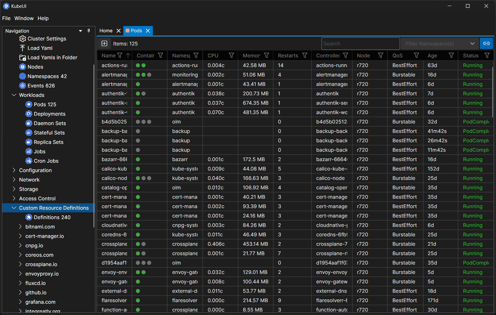 KubeUI screenshot placeholder 1