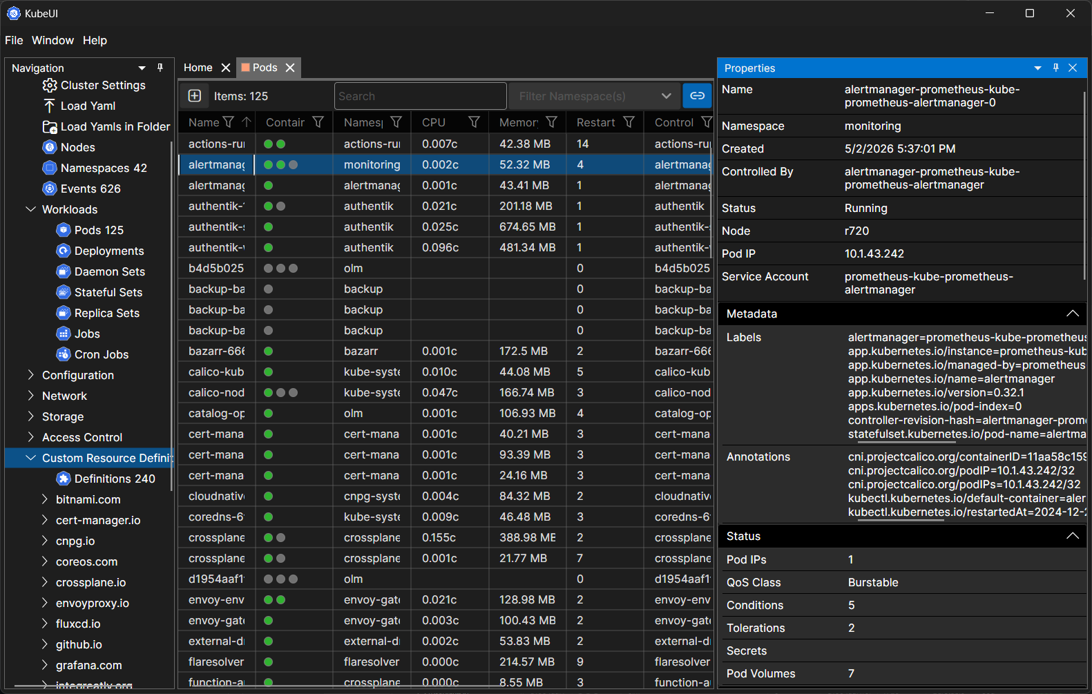 KubeUI screenshot placeholder 2